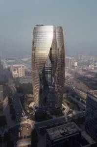 Un record pour un atrium signé Zaha Hadid architects
