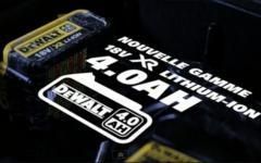 La gamme portative de Dewalt gagne en autonomie