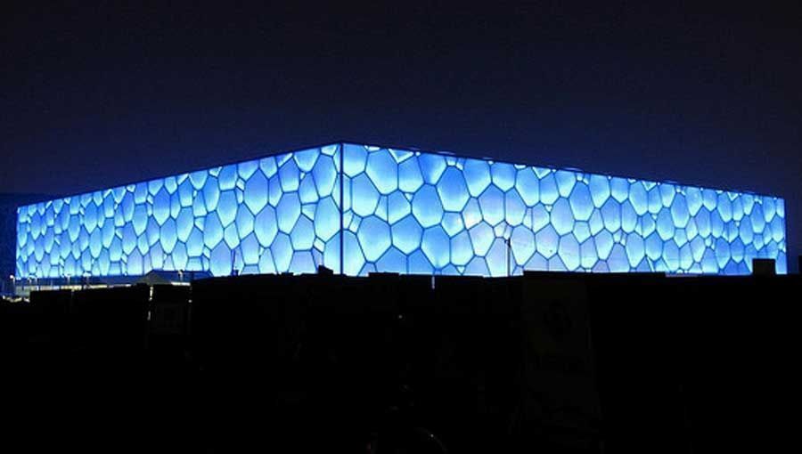 Pékin: reconversion de la piscine olympique en parc aquatique