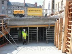 Un parking en colimaçon perce à Orléans