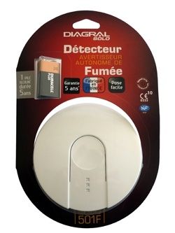 Diagral lance son nouveau détecteur de fumée, SOLO 501F