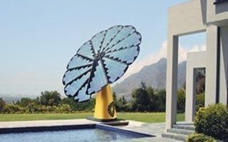Une fleur photovoltaïque en forme de tournesols à planter chez soi