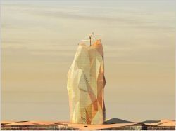 Un gratte-ciel édifié dans le désert du Sahara ?