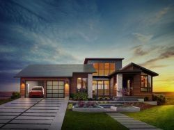 Le toit solaire de Tesla veut marier esthétisme et performance