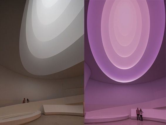 Turrell chez Wright