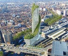 Toulouse choisit l'architecte Daniel Libeskind pour construire une tour végétalisée