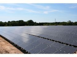 Une première centrale solaire au sol en Pays-de-la-Loire