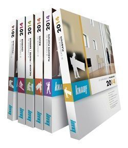 Nouveauté Knauf : un catalogue 2014 décliné en 6 guides métiers !