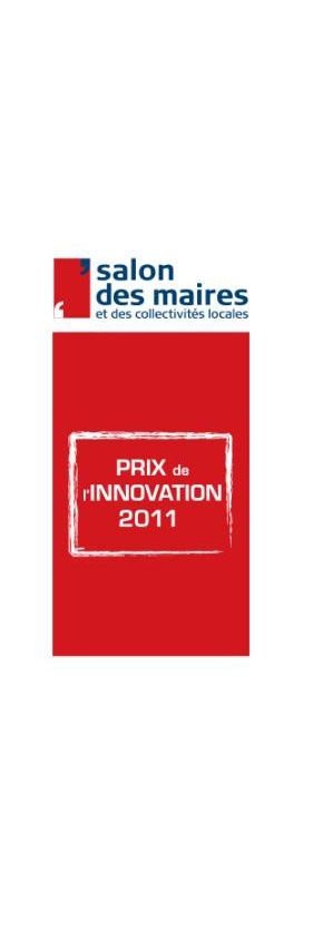 Prix de l'innovation du Salon des Maires : nouveautés tous azimuts