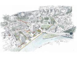 Cinq architectes internationaux pour l'îlot de l'Octroi à Rennes