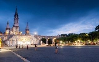 A Lourdes, coup d'envoi des travaux aux abords de la grotte