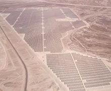 Les parcs photovoltaïques d'EDF dans le monde