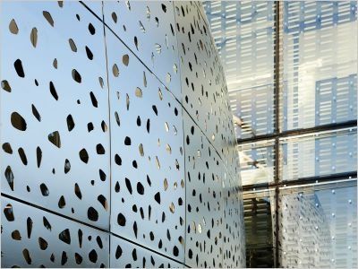 Une coque en inox pour une mairie alsacienne