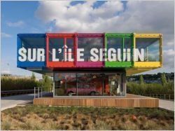Un pavillon en containers pour expliquer la transformation de l'Ile Seguin (diaporama)