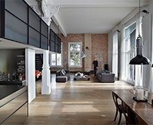 HI-MACS® pour Canal House : un loft industriel aux Pays-Bas qui a du cachet