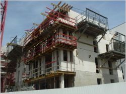 Un système constructif alliant béton coulé sur place et isolant