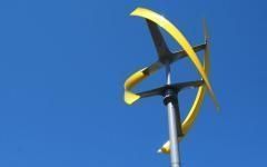 La première station de charge éolienne pour véhicule électrique