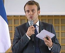 Macron défend les entrepreneurs et écarte une démission du gouvernement