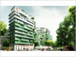 Un immeuble à "capillarité végétale" signé Beckmann- N'Thépé