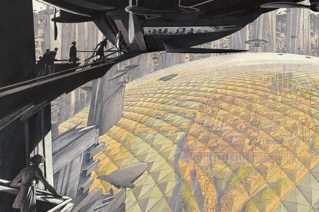 Les visions de Viollet-le-Duc, François Schuiten et Benoît Peeters