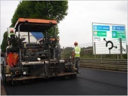 La route des "Hunaudières" fait peau neuve (diaporama)