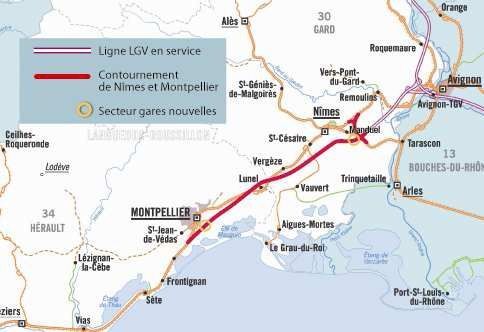 LGV Nîmes-Montpellier: les offres des candidats attendues pour octobre