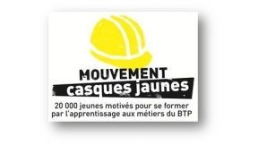 Bâti / " Mouvement des casques jaunes " : une mobilisation d'ampleur pour aider les apprentis du BTP