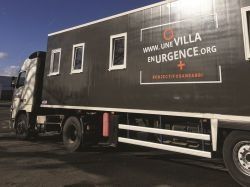 "Une Villa en Urgence" réchauffe les coeurs grâce à des camions frigo