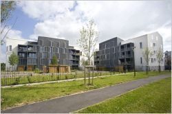 Des logements collectifs passifs émergent à Lieusaint