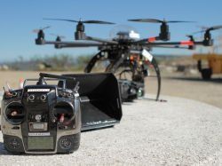 Les drones servent aussi à évaluer les stocks de matériaux