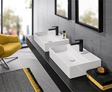 Le style urbain s'invite dans la salle de bains avec la nouvelle vasque Memento 2.0 Villeroy & Boch