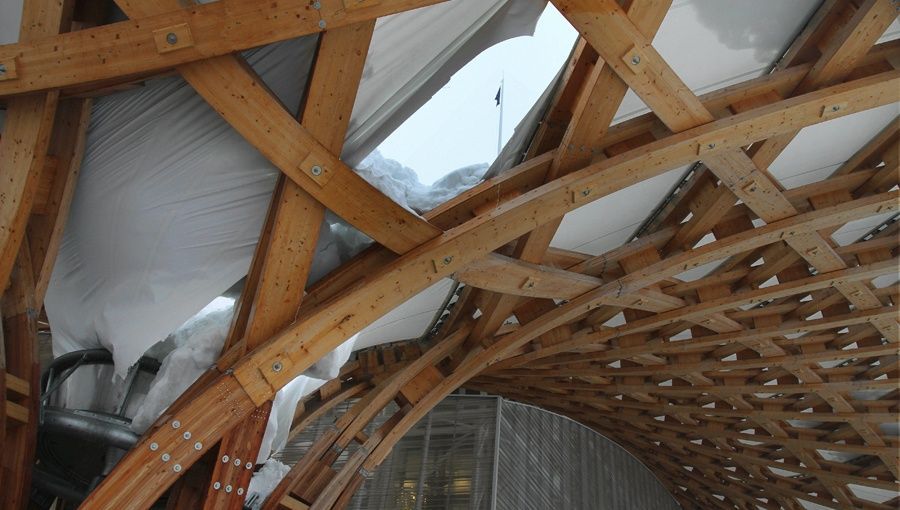 Deux déchirures en deux semaines dans la couverture du Centre Pompidou-Metz