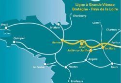 Nicolas Sarkozy confirme le financement de la LGV Bretagne-Pays de Loire