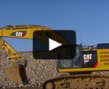L'excavatrice Cat® 352F XE : comptez sur ses économies de carburant