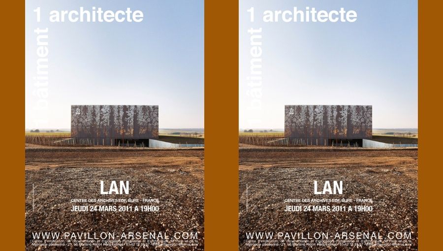 LAN Architecture commente les archives EDF au Pavillon de l'Arsenal