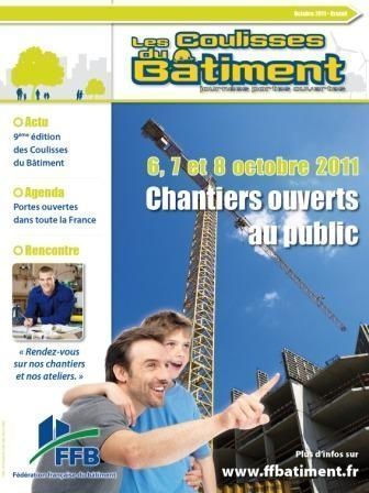 Joli succès pour les " coulisses du bâtiment "