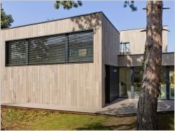 Une maison passive en bois massif peu conventionnelle (diaporama)