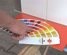 Mastic silicone teintes RAL à la demande chez Würth