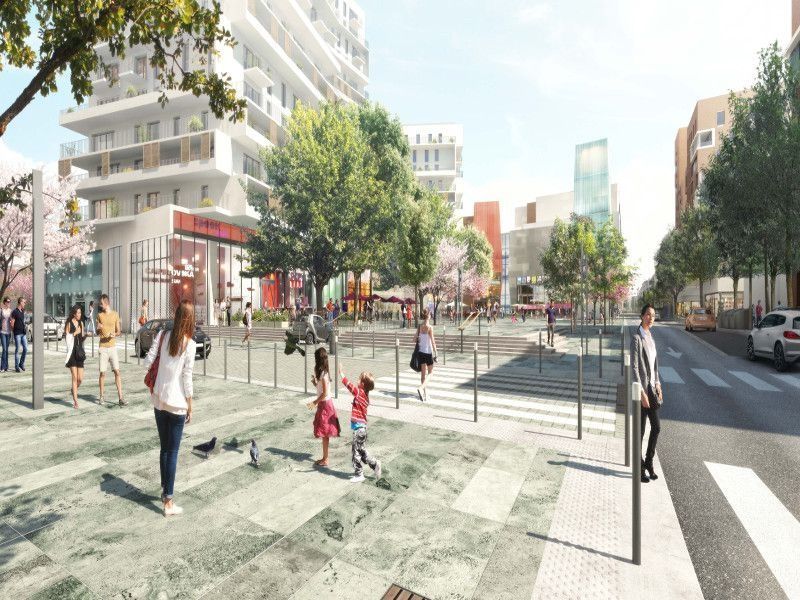 Le futur visage du centre-ville de Massy concocté par l'agence 2Portzamparc