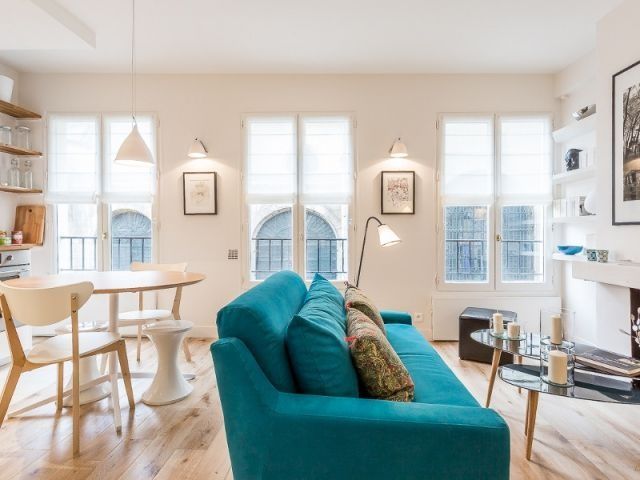 Un appartement parisien de 35 m2 se réinvente en subtilité