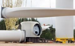 Le plus grand rotor d'éolienne du monde en service