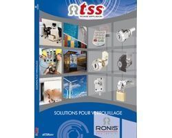 Solutions pour Verrouillage : le nouveau catalogue TSS RONIS Diffusion vient de sortir !