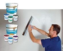 Sheetrock® Proplak et Propaint de Knauf : la gamme complète d'enduits "prêts à l'emploi"