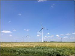 Cinq nouvelles éolienne pour le parc de Vallée Madame (Somme)