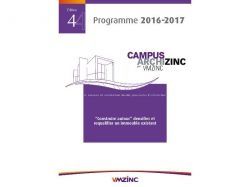 Lancement de la quatrième édition du concours Campus Archizinc