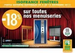 Opération de promotion chez Isofrance Fenêtres