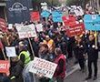 Forte mobilisation patronale dans les rues, le bâtiment en première ligne