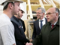 Le Premier ministre inaugure un CFA du BTP "nouvelle génération"