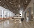 Les nouvelles lames de plafonds BXD en aluminium Hunter Douglas : Une acoustique optimale sans déperdition thermique