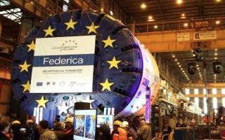 Lyon-Turin : le tunnelier Federica entrera en action cet été